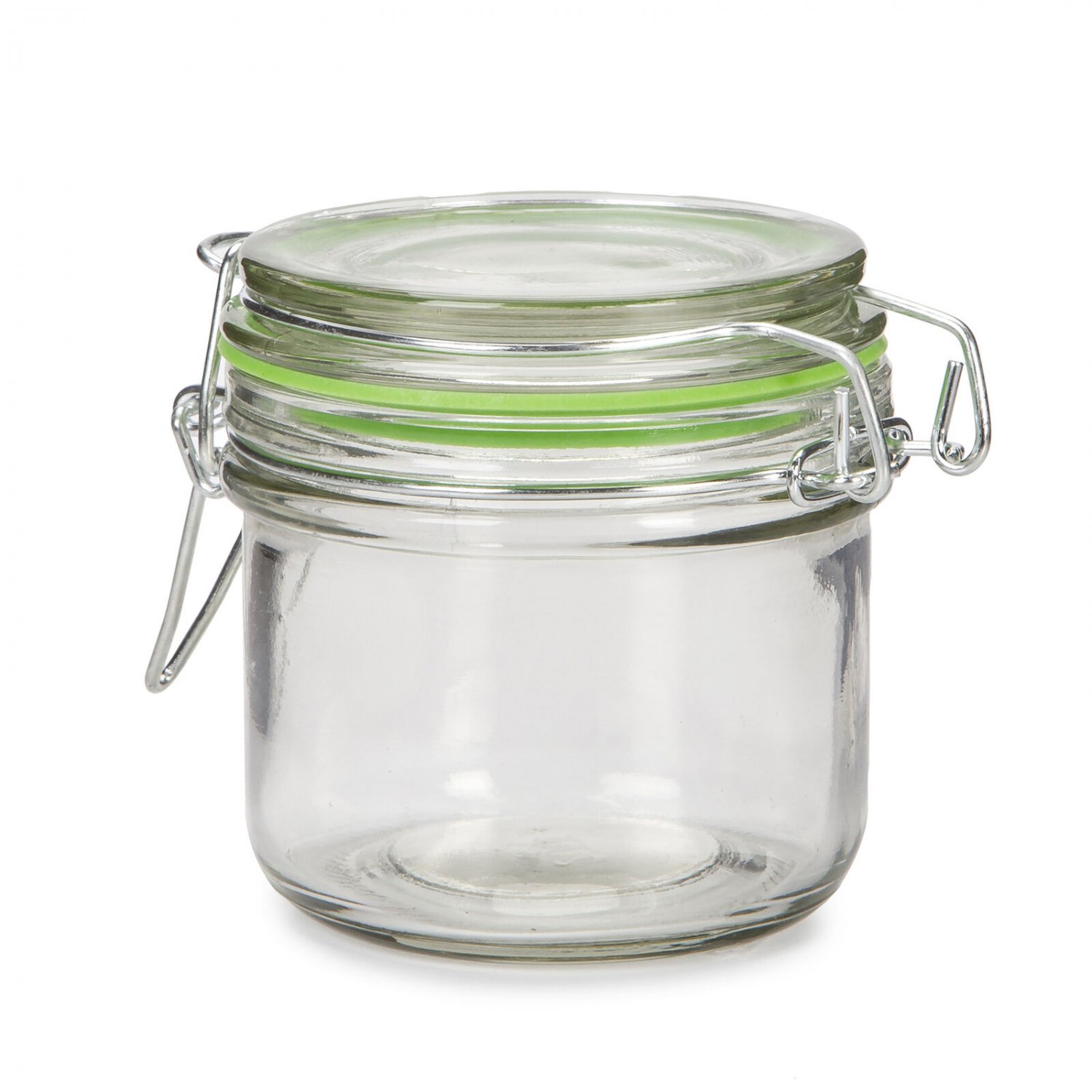 Darice Mini Glass Jar with Locking Lid: Clear, 3 x 3 inches