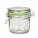 Darice Mini Glass Jar with Locking Lid: Clear, 3 x 3 inches