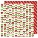 American Crafts All Wrapped Up Christmas 12X12 Double Sided Paper All Wrapped Up
