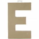 Darice Paper Mache Letter E 8 X 5.5 Inches