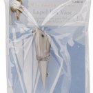 Darice Victoria Lynn Lapel Pin Vase with Braid Trim Black
