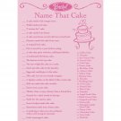 Darice Victoria Lynn Bridal Shower Game Sheets Name That Cake