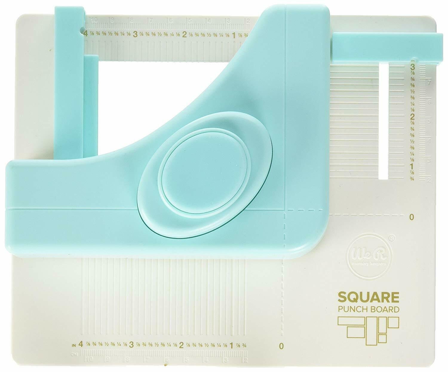 American Craft We R Memory Keepers Square Punch Board