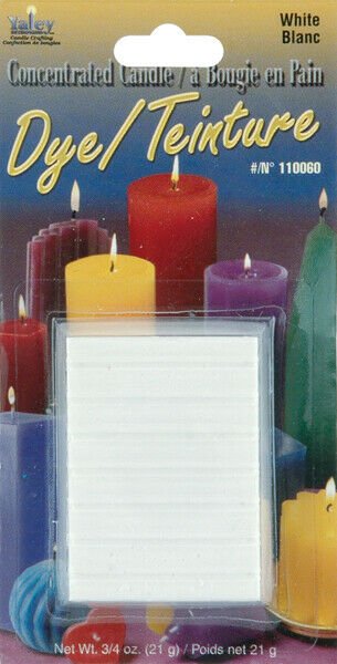 Yaley Concentrated Candle Dye Block White