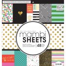 Me and My Big Ideas MAMBI Sheets 12 x 12 Specialty Paper Pad Big City Brights