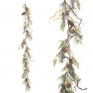 Darice Rustic Christmas Garland 9 Inches x 6 Feet