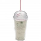 Darice Double Wall Cup with Round Lid Clear