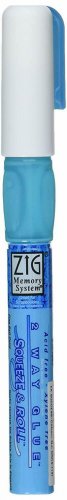 American Craft EK Tools Zig Memory System 2-Way Squeeze and Roll Glue Pen