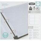 American Crafts We R Ring Photo Sleeves 12x12 and 6X6 inch