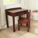 Melissa & Doug Child’s Lift-Top Desk & Chair - Espresso Wooden Chair & Desk Set