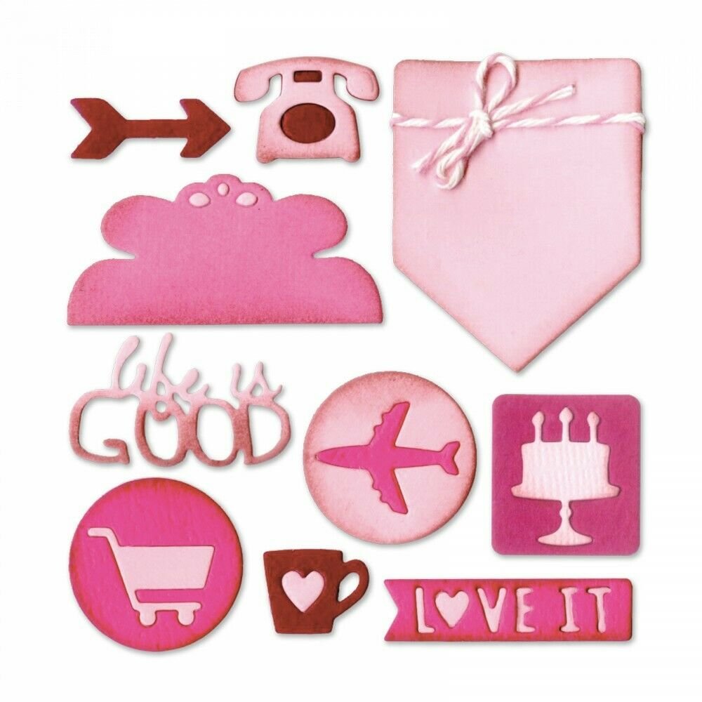 Sizzix Planner Page Icons Thinlits Die