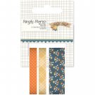 Hello Fall Washi Tape 36 Total 3 Rolls  1  15mm   2  7mm