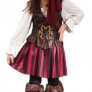 Fun World Baby Girl's Toddler Girl High Seas Buccaneer Costume,Large (3T-4T)
