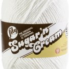 Lily Sugar'n Cream Yarn Solids Super Size-White