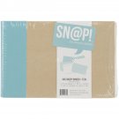 Simple Stories SNAP Studio Collection 4 X 6 Horizontal Binder Teal