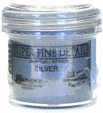 Ranger Basics Embossing Powder Super Fine Silver