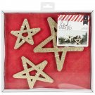 American Crafts Heidi Swapp Oh What Fun Christmas Glitter Wall Words Stars