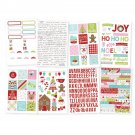 Simple Stories 7432 Mistletoe Kisses Stickers