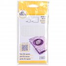 3D Dots Foam Dot Adhesive -White Squares .125" Thick 198/Pkg