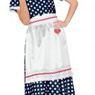 Fun World Women's Licensed I Love Lucy Polka Dot Dress ,Blue,Large (14-16)