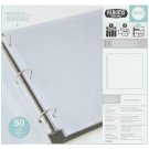 American Crafts We R Memory Keepers Ring Page Protectors, 12 X 12 Inches