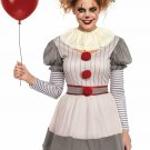 Leg Avenue Women's 2 PC Creepy Clown Costume Medium/Large