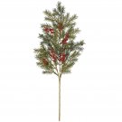 Darice Angel Pine Branch With Berries, 28 Inches