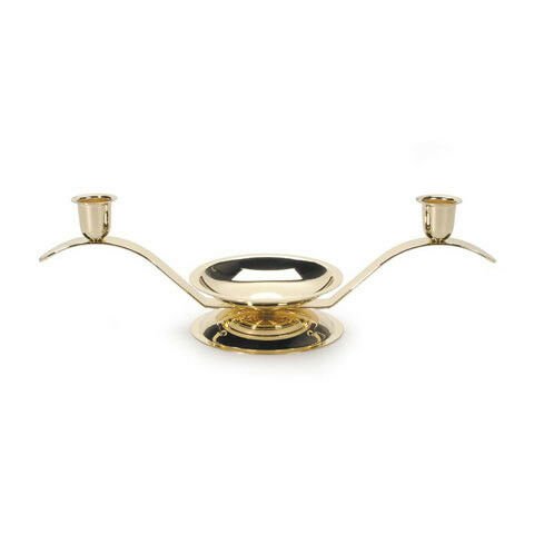 Darice Victoria LynnUnity & Two Taper Candle Holder Gold