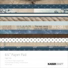 Kaiser Craft High Tide 6.5  X  6.5 Inches Paper Pad