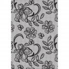 Kaiser Craft Clear Acrylic Stamps Background Floral Lace
