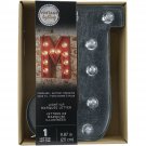 Darice Metal Marquee Letter J - Galvanized Silver 9.875 Inches