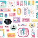 Echo Park Cardstock Ephemera 33/Pkg-Icons, Teen Spirit Girl