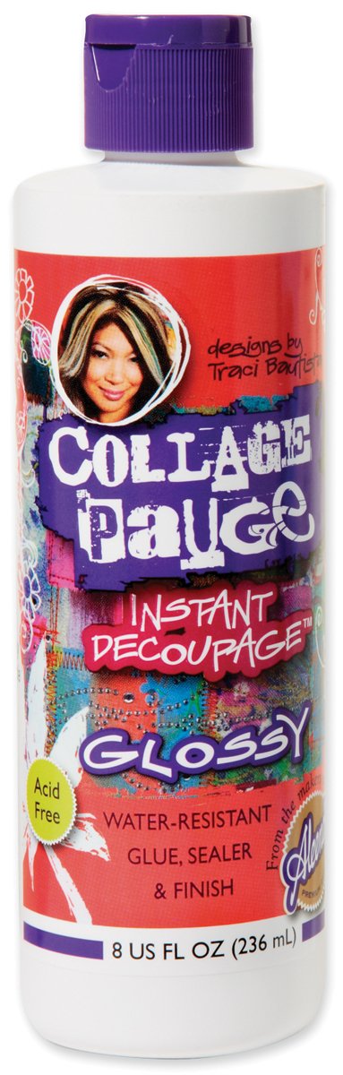 Collage Pauge Instant Decoupage Medium-8oz Gloss