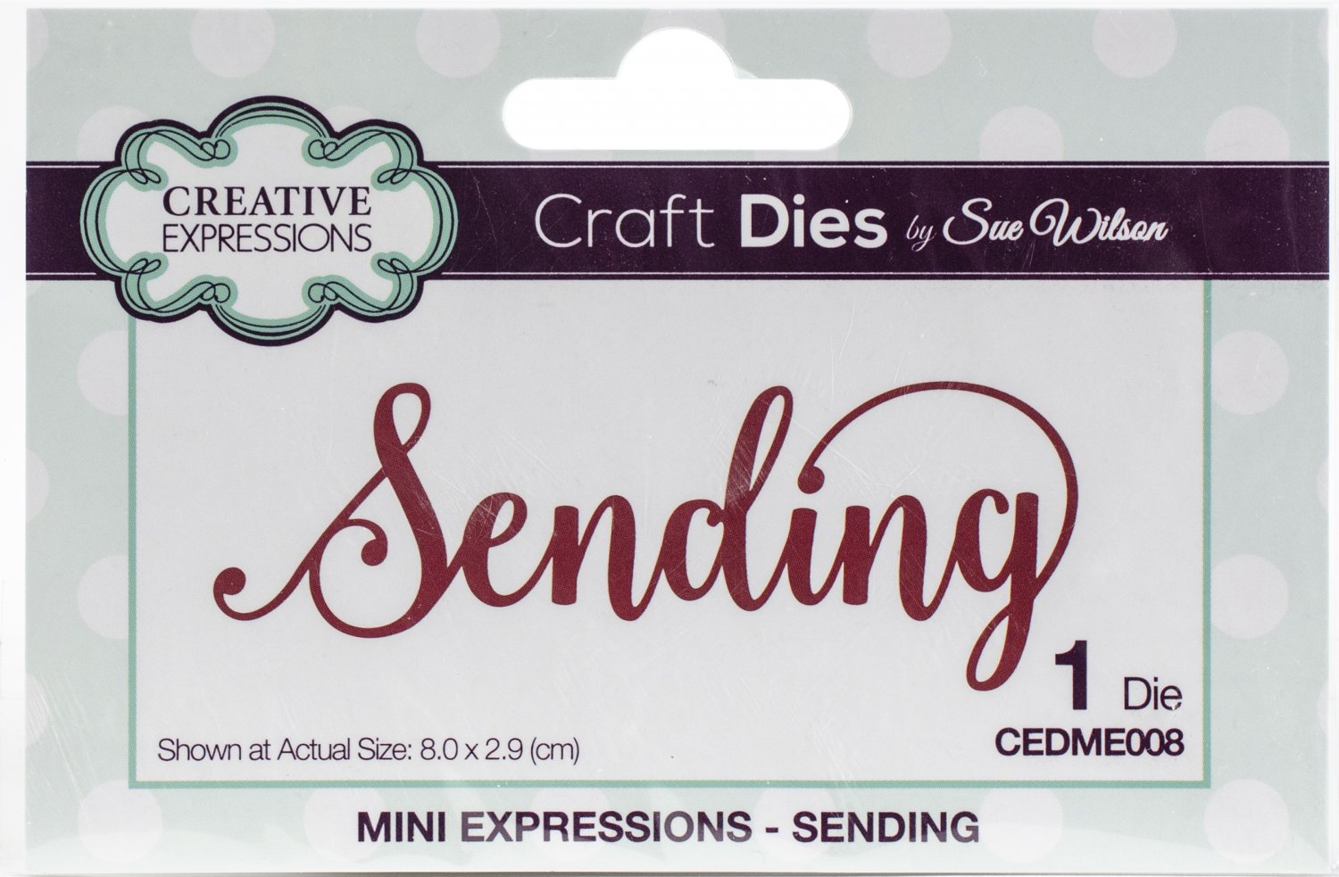 Creative Expressions Craft Dies By Sue Wilson-Sending