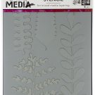 Dina Wakley Media Stencils 9"X6"