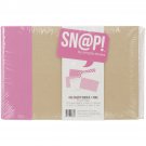 Sn@p! Binder 4"X6" - Pink