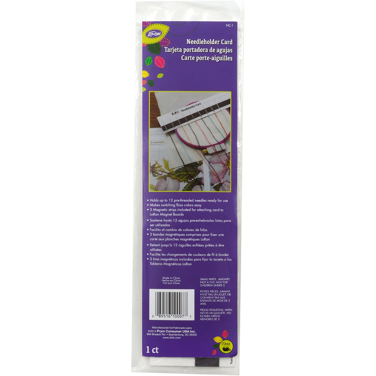 Loran Needleholder Card