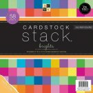 American Craft Die Cuts with a View Single-Sided Match Makers Brights