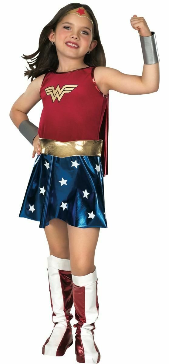 Rubic DC Comics Superheroes Deluxe Kids Wonder Woman Costume Female Small