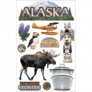 Paper House 3D Stickers 4.5"X7.5" -Alaska