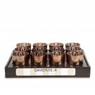 Darice David Tutera Spot Plated Glass Votives Copper 2.125 x 2.625 inches