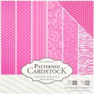 American Craft Core'dinations Cardstock 60 Sheet 12X12 Inch Paper Pack LightPink