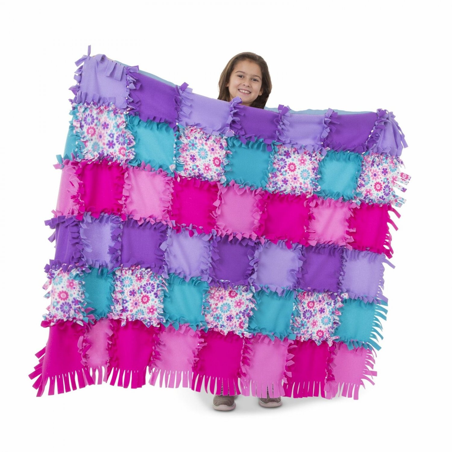 Melissa & Doug Created by Me! Flower Fleece Quilt&Acirc;&nbsp;