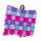 Melissa & Doug Created by Me! Flower Fleece Quilt 