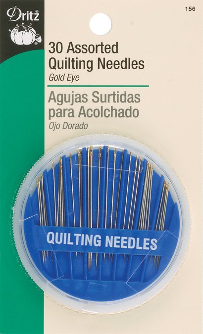 Dritz Assorted Quilting Needles 30/Pkg-Size 4/12