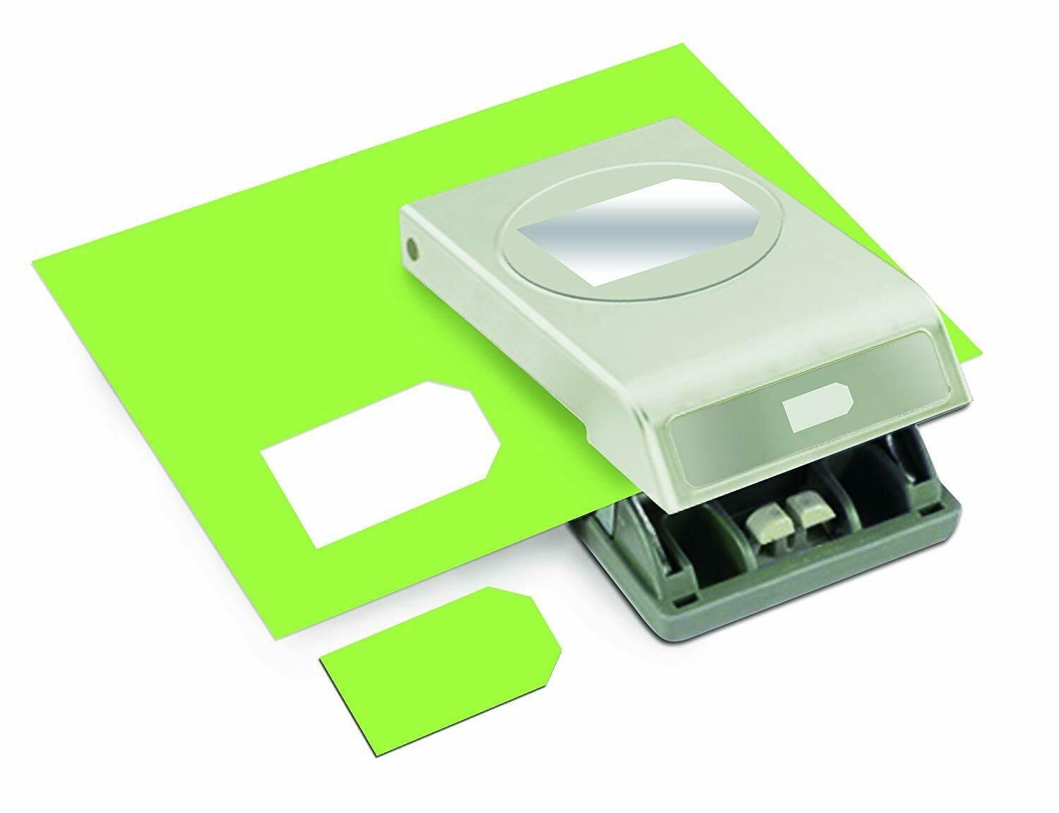 American Craft EK tools Tag Punch, Large, New Package
