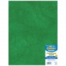 Darice Foamies Glitter Foam Sheet Green 2mm thick 9 X 12 Inches