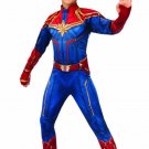 Rubies Kids Captain Marvel Deluxe Hero Suit Girls Costume, Small