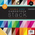American Craft Die Cuts with a View Cardstock Stack White Core 12x12