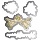 Sizzix Framelits 657976 Die And Embossing Folder Christmas Ornament Set